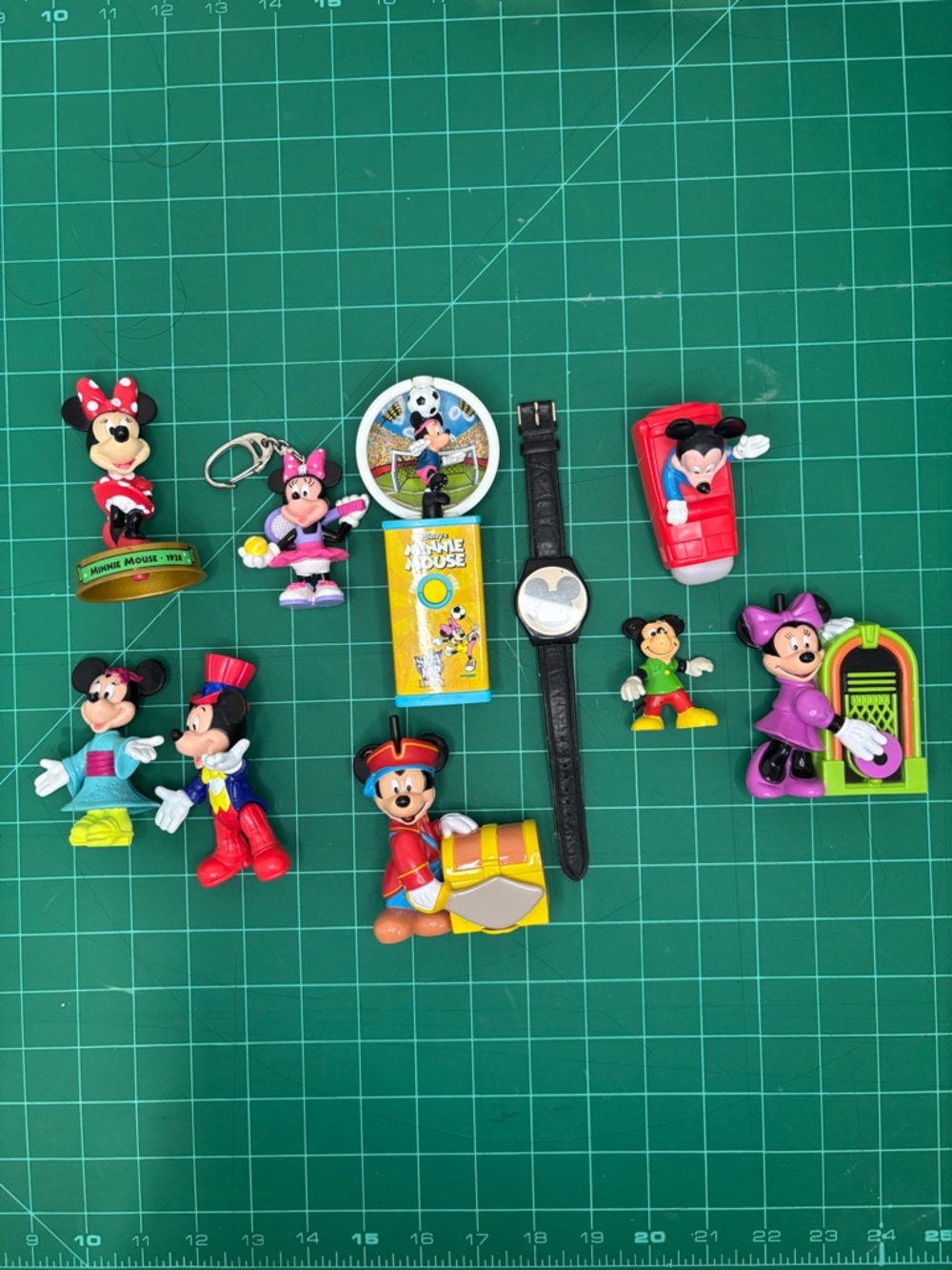 Vintage Disney Mickey & Minnie Kids Toy Figures Random Lot